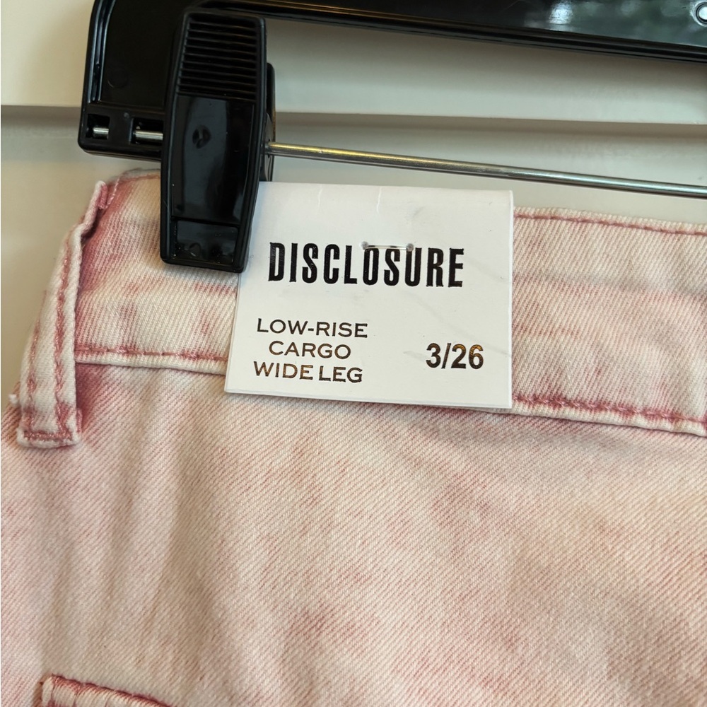 Dagløsor Pink Cargo Wide-Leg Jeans - Picture 4 of 5